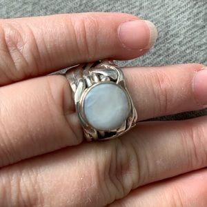 Opal ring.